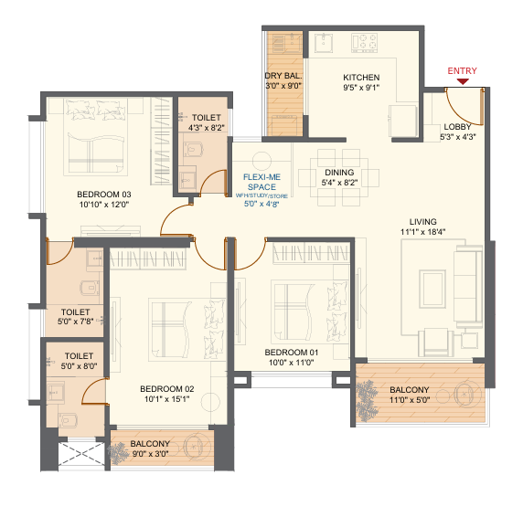 Godrej Epoque, Godrej Epoque Kokapet, Godrej Epoque Hyderabad, Godrej Properties Kokapet, luxury apartments in Kokapet, 3 BHK flats in Kokapet, 4 BHK apartments in Hyderabad, Godrej Epoque price, Godrej Epoque floor plan, flats near Financial District Hyderabad, premium flats in West Hyderabad